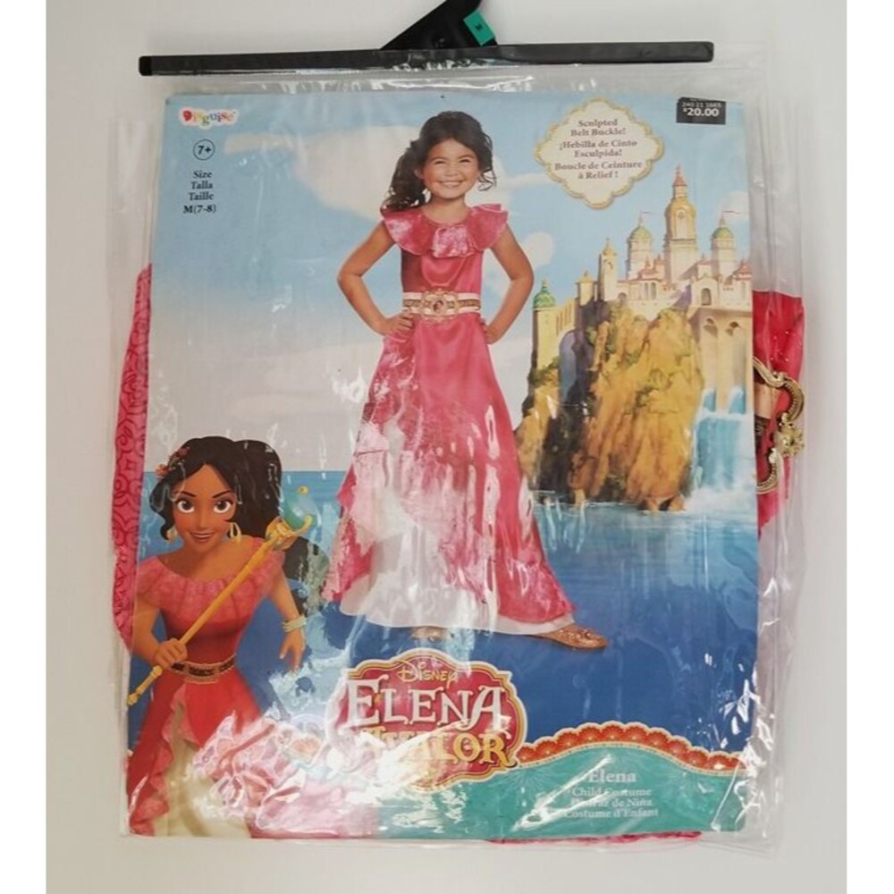 Disguise Disney ELENA Of AVALOR Size M 7-8 Child Halloween Costume New